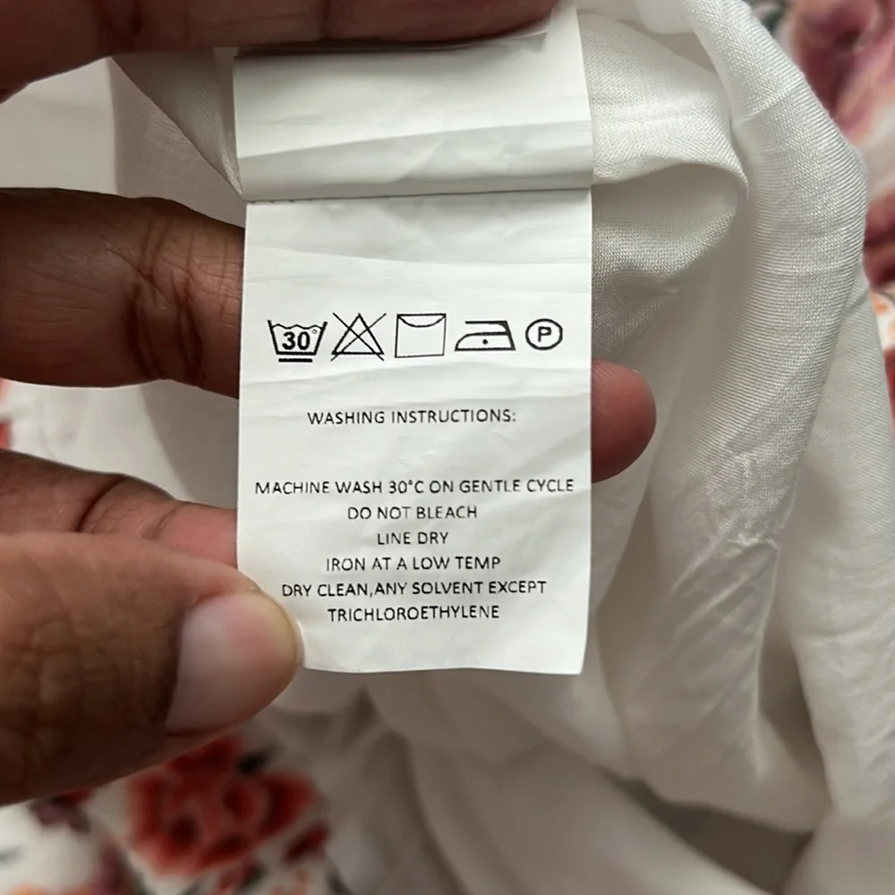 Anthropologie | Laia teka tiered floral maxi skirt size XL - Picture 9 of 11